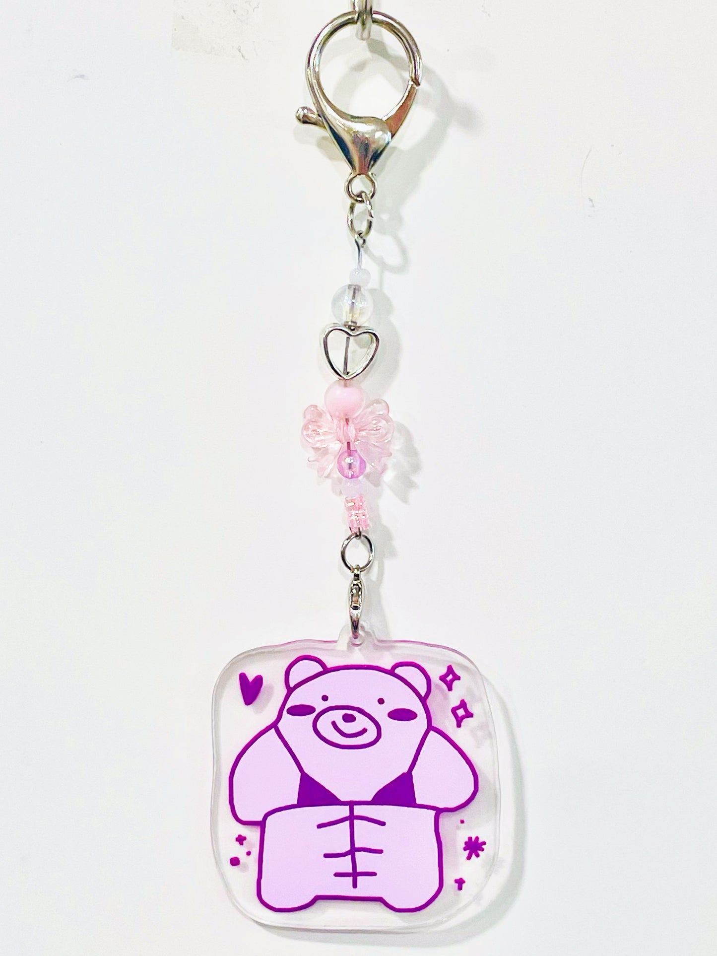 Bikini Buff Guy Keychain