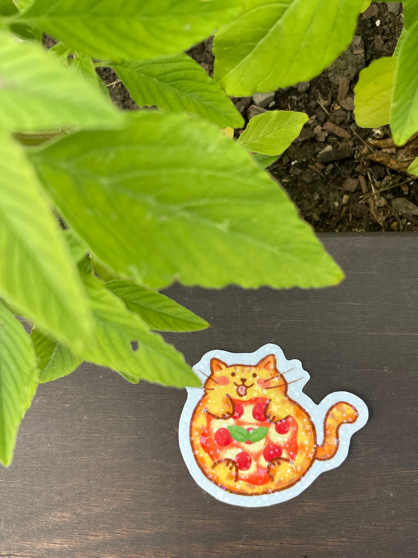 Pizza Cat Sticker