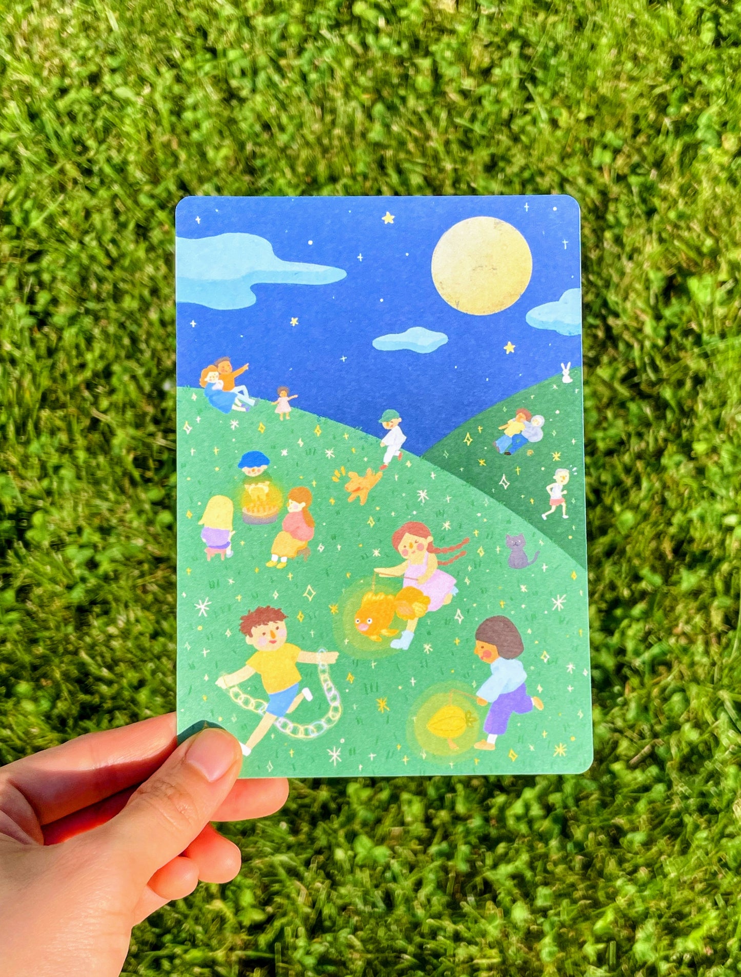 Mid Autumn Festival Postcard