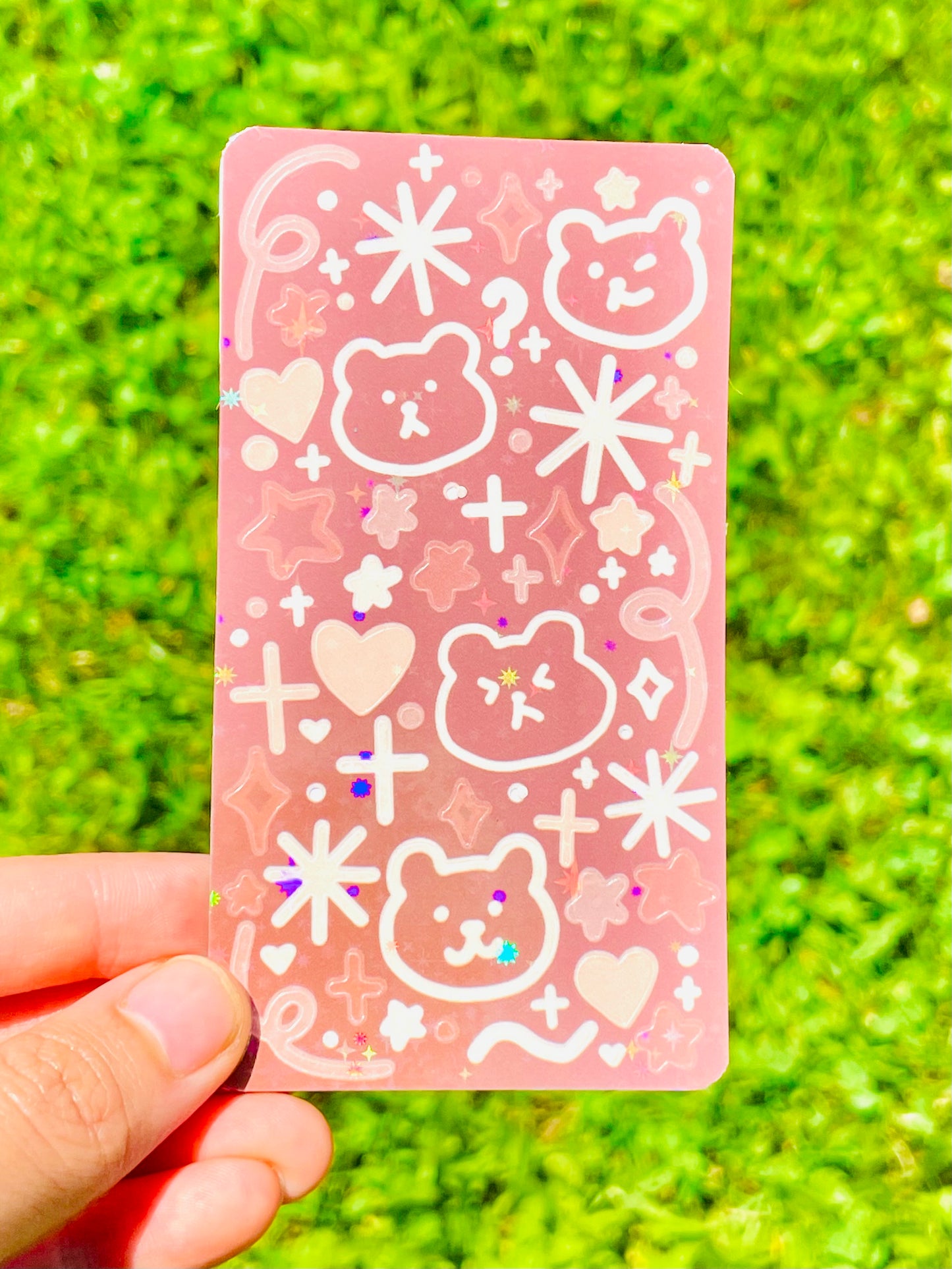 Bear Decoration Sticker Sheet