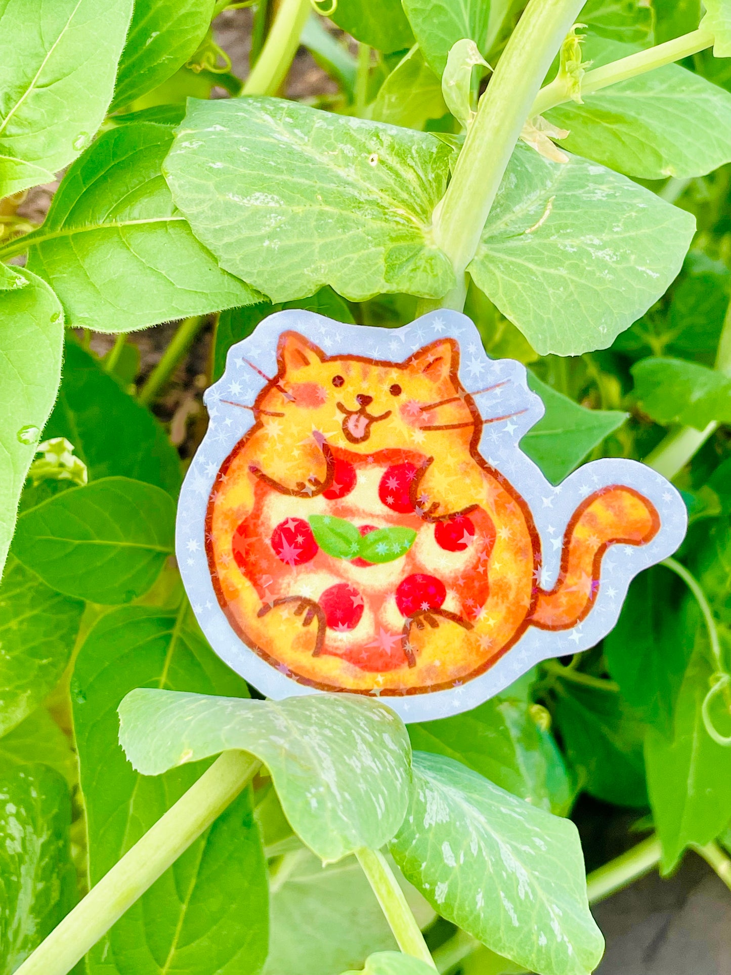 Pizza Cat Sticker