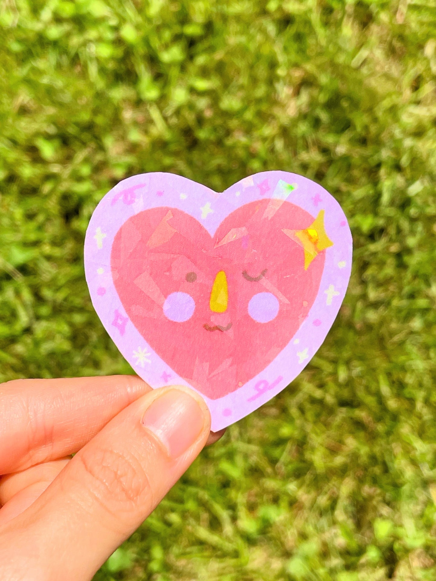 Valentine Heart Sticker