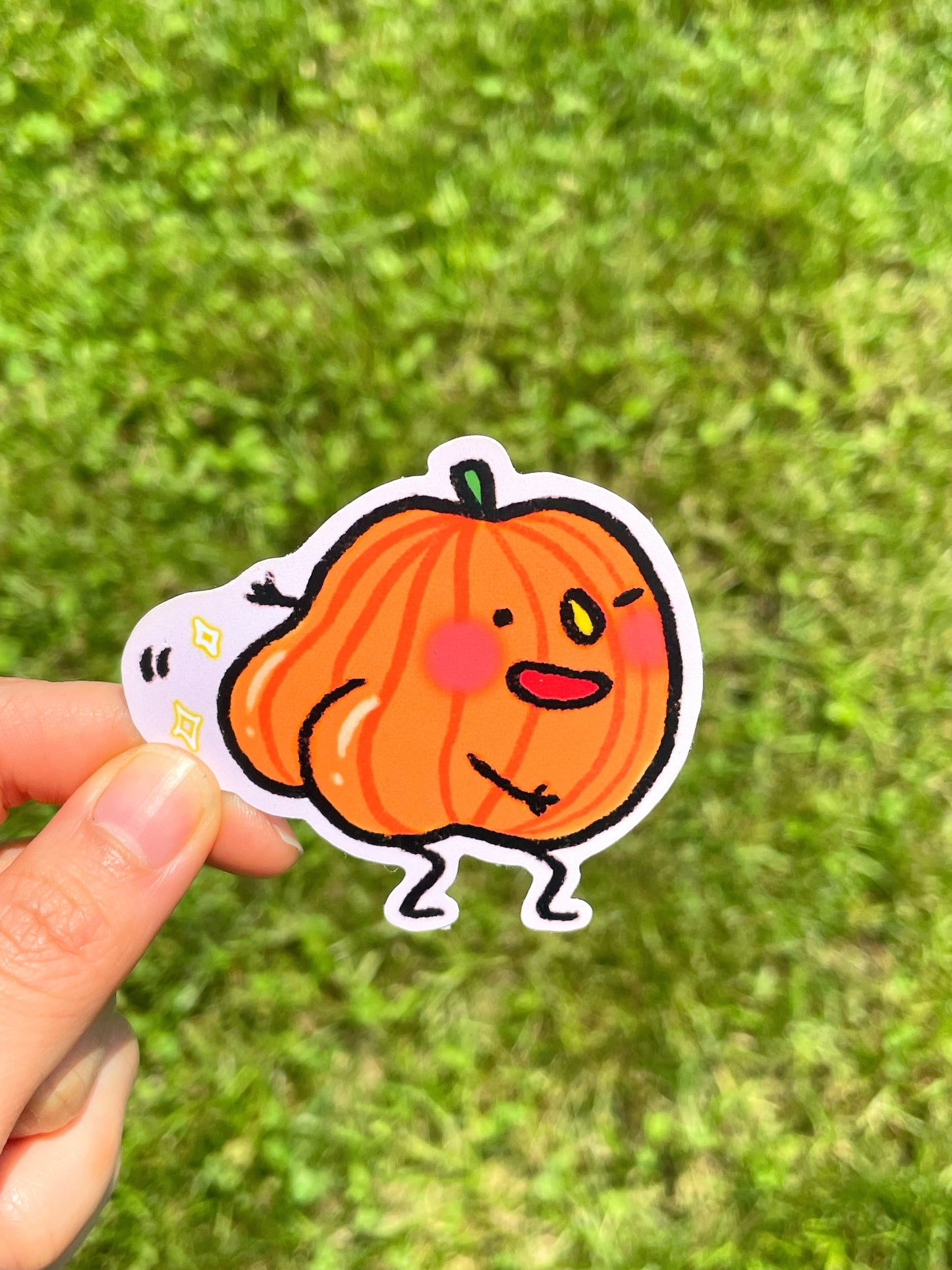 Pumpkin Booty Sticker