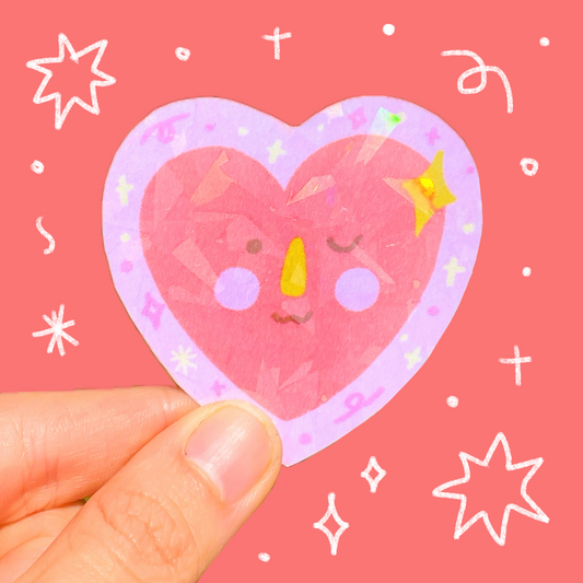 Valentine Heart Sticker