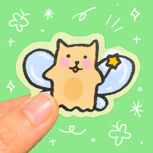 Fairy Cat Sticker